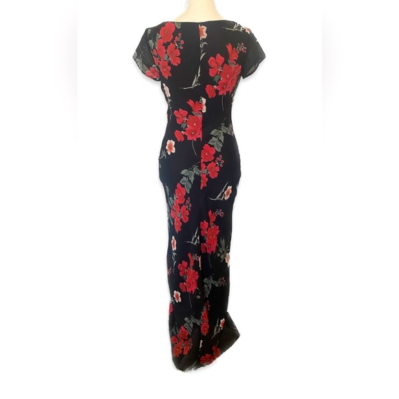 Vintage 90s Floral Maxi Dress - Picture 2 of 9